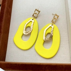 Bông Tai DD Vòng Cá Tính Nhựa 15680