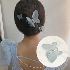 Kẹp Tóc Bướm Màu Thạch/ Gradient Thời Trang Nhám 12786