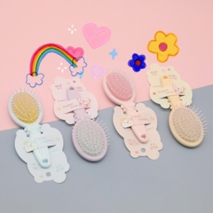 Lược Chải Massage Gỡ Rối Oval Trơn 16216