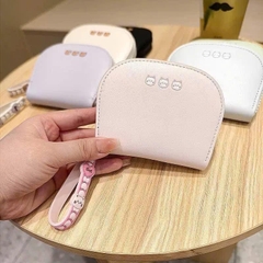 Ví Ngắn 3 Mặt Gấu Khóa Kéo Nhiều Ngăn Kiểu Bầu 16410