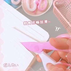 Kéo Cắt Thủ Công Mix 2 Màu Trơn Cute 17568
