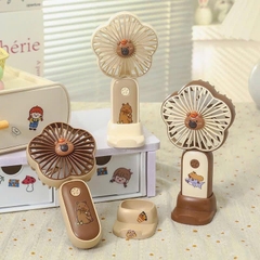 Quạt Cầm Tay Bông Hoa Đính Charm Đủ Mẫu 15511