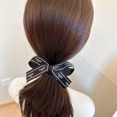 Cột Tóc Đen Nơ Chữ Change Paris 15548