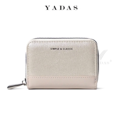 Ví Nữ Ngắn Nhiều Ngăn Da Đẹp Óng Ánh Simple & Classic 15498