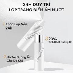 Xịt Khoá Nền Colorkey Trắng Dưỡng Ẩm 17900