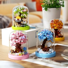Mô Hình Lego 3D Lắp Ráp Hoa Lồng Kính 3RAND 16298