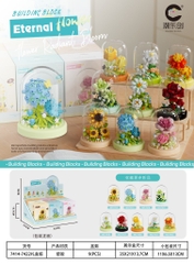 Mô Hình Lego 3D Lắp Ráp Hoa Lồng Kính Eternal 16150