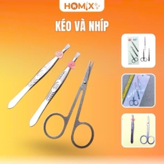 Bộ 3 Món 2 Nhíp, Kéo Mini Makeup Tools No1228 16414