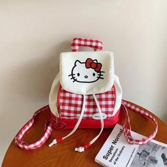 Balo Mini Kitty Caro Đỏ Dây Rút Cute 15713
