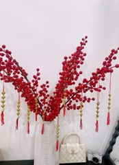 Set 10 Dây Liễng Nhựa Thỏi Vàng Trang Trí Tết 16641