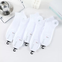 Tất Trơn Cổ Ngắn Dày Mịn TRẮNG 17284