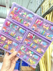 Set Hộp Cột Kẹp Tóc Happy Day Cute Cho Bé 17618