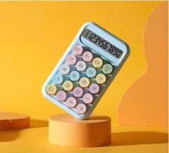 Máy Tính Cầm Tay Màu Pastel 20 Bàn Phím Kèm Pin 15494