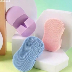 Miếng Rửa Mặt Massage Xỏ Ngón Silicon Mini 17557