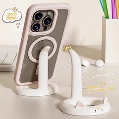 Giá Đỡ Điện Thoại Hình Đuôi Mèo Hoạt Hình cute 16250