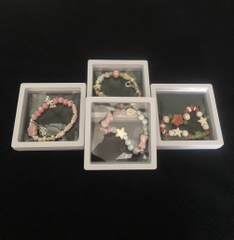 Hộp Nhựa Mặt Nilong Vòng Tay Chuỗi Hạt Đục Thời Trang 15598