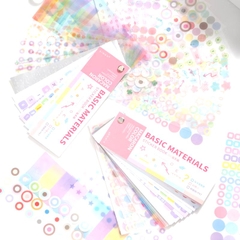 Sổ 30 Tấm Basic Materuals Sticker Note Ghi Chú Đánh Dấu Tiện Lợi 15640