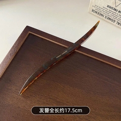 Trâm Cài Tóc Nhựa Xà Cừ Ngã Sóng Phong Cách Trung Hoa 16144