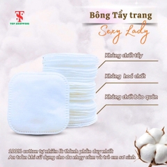 Túi Bông Tẩy Trang 40 Miếng SEXY LADY 16417
