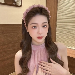 Cài Tóc Bám Chân Tóc Vải Voan Trơn 15473