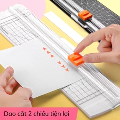 Bàn Giấy Cắt Mini Đa Năng Khổ A4 Lưỡi Cắt 2 Chiều 15246