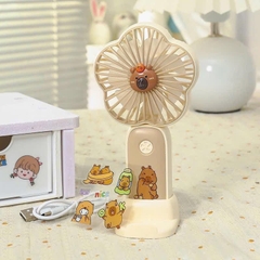 Quạt Cầm Tay Bông Hoa Đính Charm Đủ Mẫu 15511