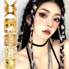 Set 20 Cái Kẹp Tóc Kim Loại Dreadlock Phong Cách 15256