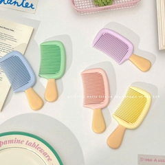 Lược Chải Tóc Cầm Tay Mini Que Kem 15492