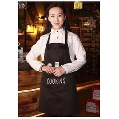 Tạp Dề Chống Thấm In Họa Tiết Happy Cooking 17333