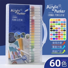 Hộp 60 Bút Màu Acrylic Marker Vẽ Mọi Chất Liệu 8812 17137