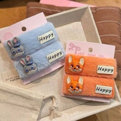 Set 2 Kẹp Mái Lông Zootopia Happy 16549