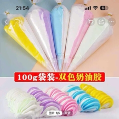 Túi Kem Keo 2 Màu 100G Có Đầu Vòi 15647