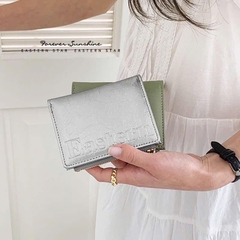 Ví Da Nữ Ngắn EASTERN Gấp Đôi Khoá Kéo 16416