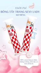 Bông Tẩy Trang Sexy Lady Pure Cotton 160 Miếng 16712