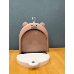 Bộ Dụng Cụ Vệ Sinh: Chổi+ Hốt Rác Mini Hình Gấu 16424