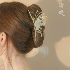 Kẹp Tóc Sắt Hồ Điệp Đính Đá Thời Trang 8707