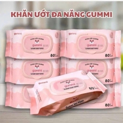 Khăn Giấy Ướt GUMMI 80 Tờ Tiện Dụng 17833