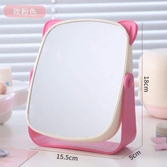 Gương Để Bàn Tai Gấu Có Hộc Để Đồ Phía Sau 17677