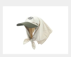 Mũ Trùm Đầu Vải Mềm Cột Nơ Jennie Hoạ Tiết Thời Trang Chống Nắng 16146