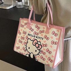 Túi Vải Hello Kitty Khóa Kéo Thời Trang 15496