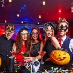 Set 6 Mắt Kính Giấy Hoạ Tiết Halloween 16148