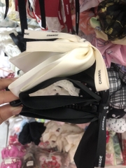 Kẹp Chuối Dọc Kiểu Càng Cua Đuôi Ngựa Nơ Ruy Băng Change 16128