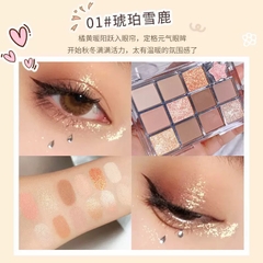 Phấn Mắt 12 Ô WODWOD Be Shine 16480