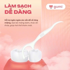 Hộp Tăm Chỉ Nha Khoa GUMI giúp vệ sinh răng miệng 50 Cái 16703