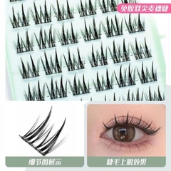 Hộp Mi Giả 6 Hàng MENGSHUOER Sẵn Keo 16716