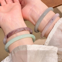 Vòng Cong Mã Não Giả Đá Thời Trang- Dày 15566