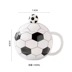 Cốc Sứ Thể Thao Quả Banh Bóng Kèm Hộp 16368