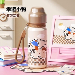 Bình Giữ Nhiệt Vacuum Cup MO 500ml kèm Cốc và Dây Quai 17579