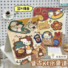 Gương DA Để Bàn Gấp Gọn Thời Trang 16271