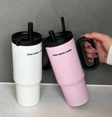 Bình Nước Giữ Nhiệt Quai Cầm Lucky Chain 720ML 15506